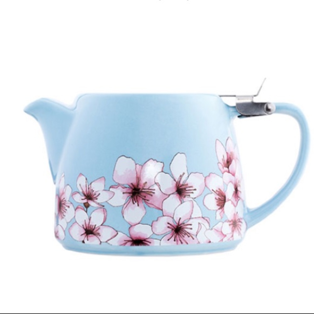 NWT Alfred Ceramic and Stainless Steel Teapot